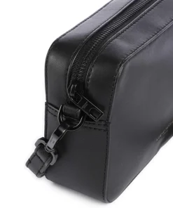 Hilla S Umhängetasche Schafsleder schwarz