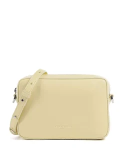 Hilla S Umhängetasche Schafsleder vanillegelb