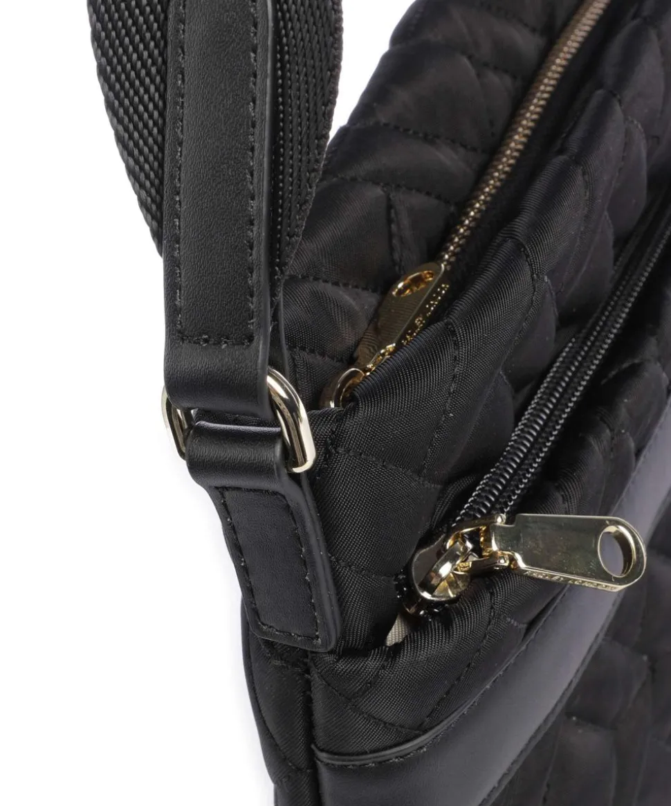 Holland Park Umhängetasche recyceltes Polyester schwarz