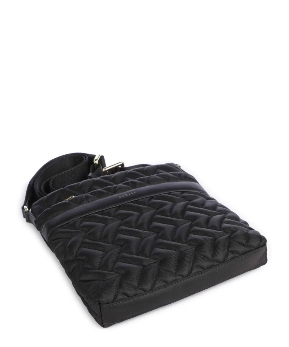 Holland Park Umhängetasche recyceltes Polyester schwarz