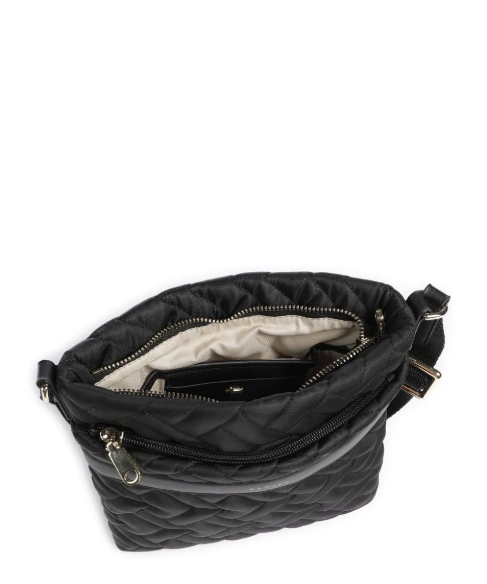 Holland Park Umhängetasche recyceltes Polyester schwarz