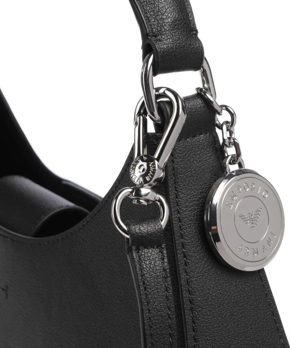 Holly Beuteltasche Lederimitat schwarz