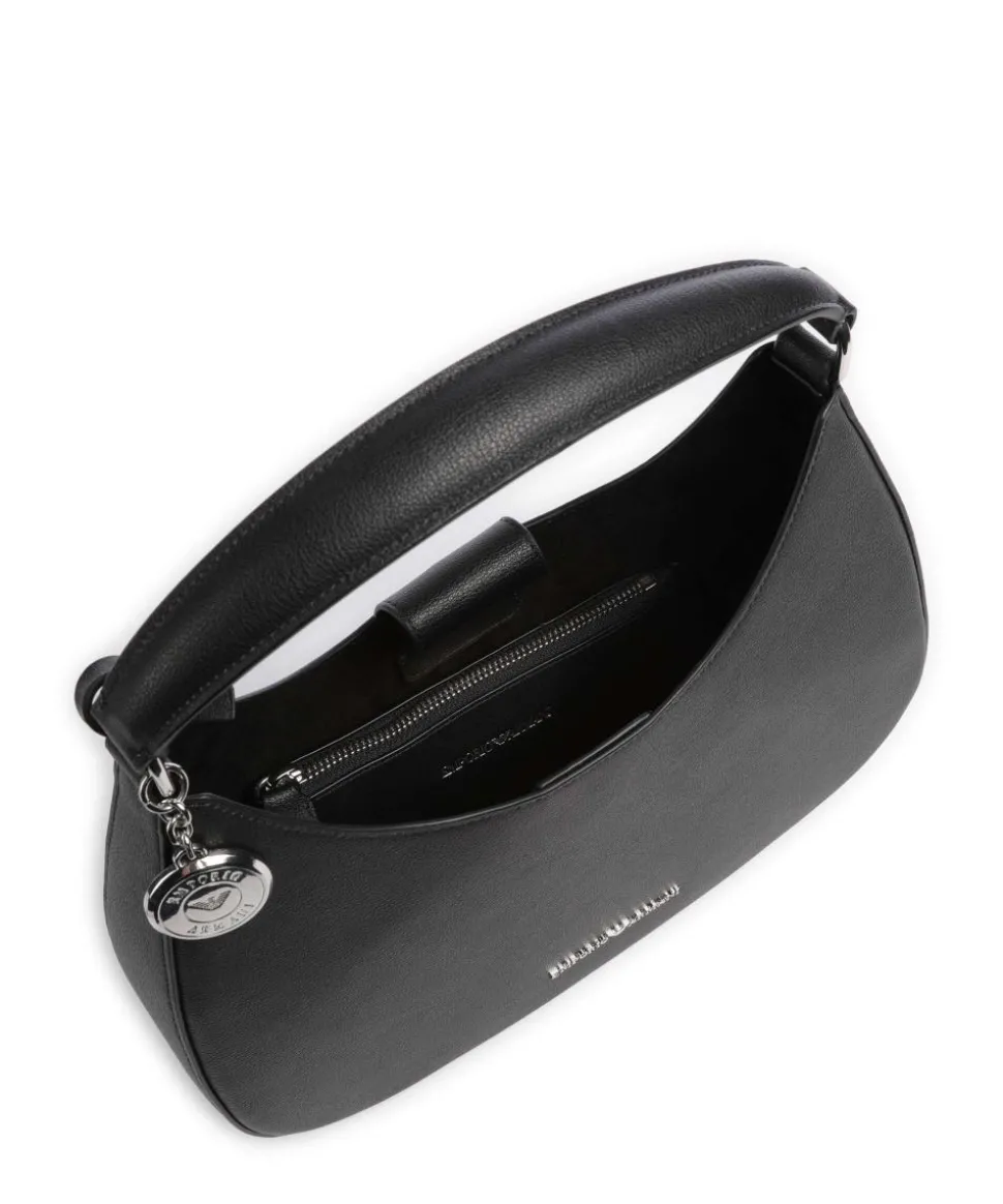 Holly Beuteltasche Lederimitat schwarz