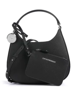 Holly Handtasche Lederimitat schwarz
