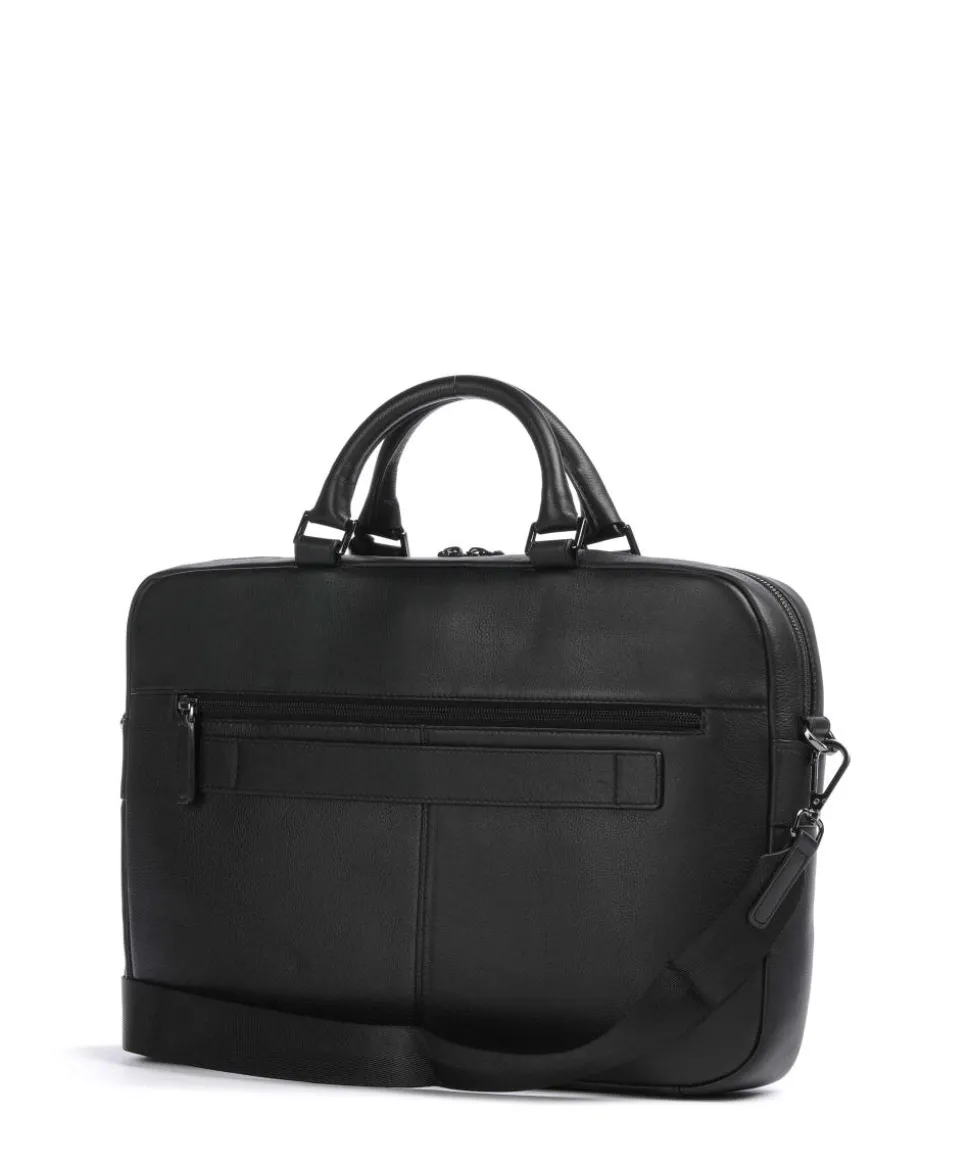 Horizon Aktentasche 14″ genarbtes Rindsleder schwarz