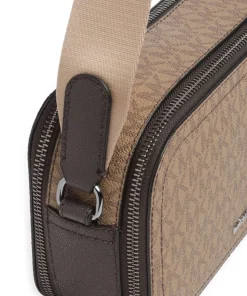 Hudson Umhängetasche Canvas braun