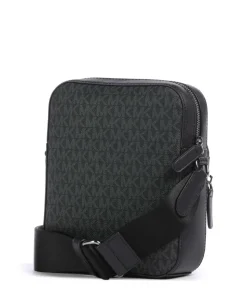 Hudson Umhängetasche Lederimitat schwarz