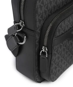 Hudson Umhängetasche Lederimitat schwarz