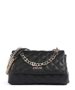 Humita Schultertasche Lederimitat schwarz