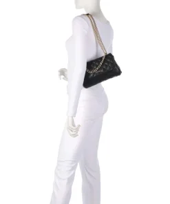 Humita Schultertasche Lederimitat schwarz