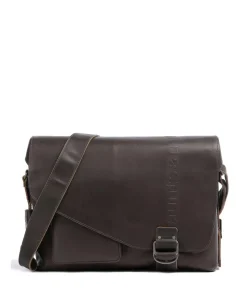 Hunter Big Judd Aktentasche 16″ Büffelleder dunkelbraun