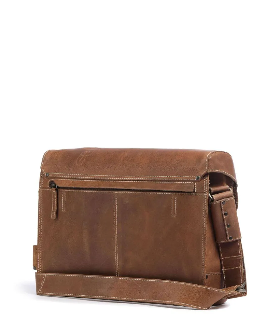 Hunter Medium Judd Kuriertasche Büffelleder tan