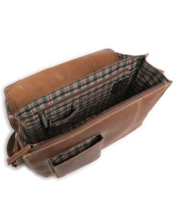 Hunter Medium Judd Kuriertasche Büffelleder tan