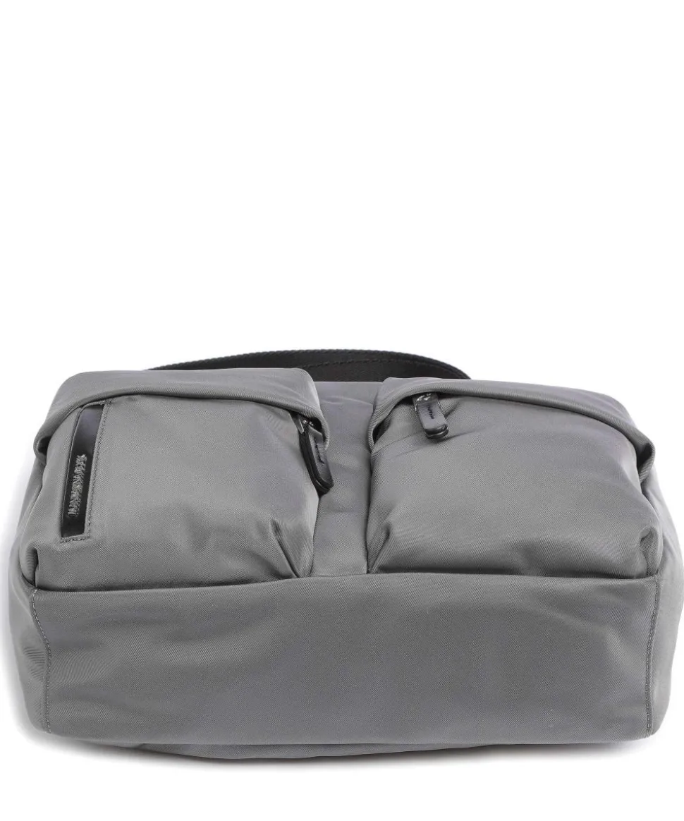 Hunter Schultertasche Nylon grau