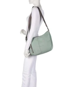 Hunter Schultertasche Nylon grünblau