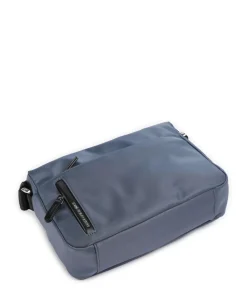 Hunter Schultertasche Nylon blaugrau