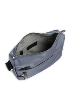 Hunter Schultertasche Nylon blaugrau
