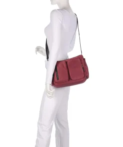 Hunter Umhängetasche Nylon brombeer