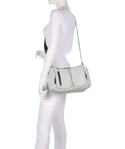 Hunter Umhängetasche Nylon hellgrau