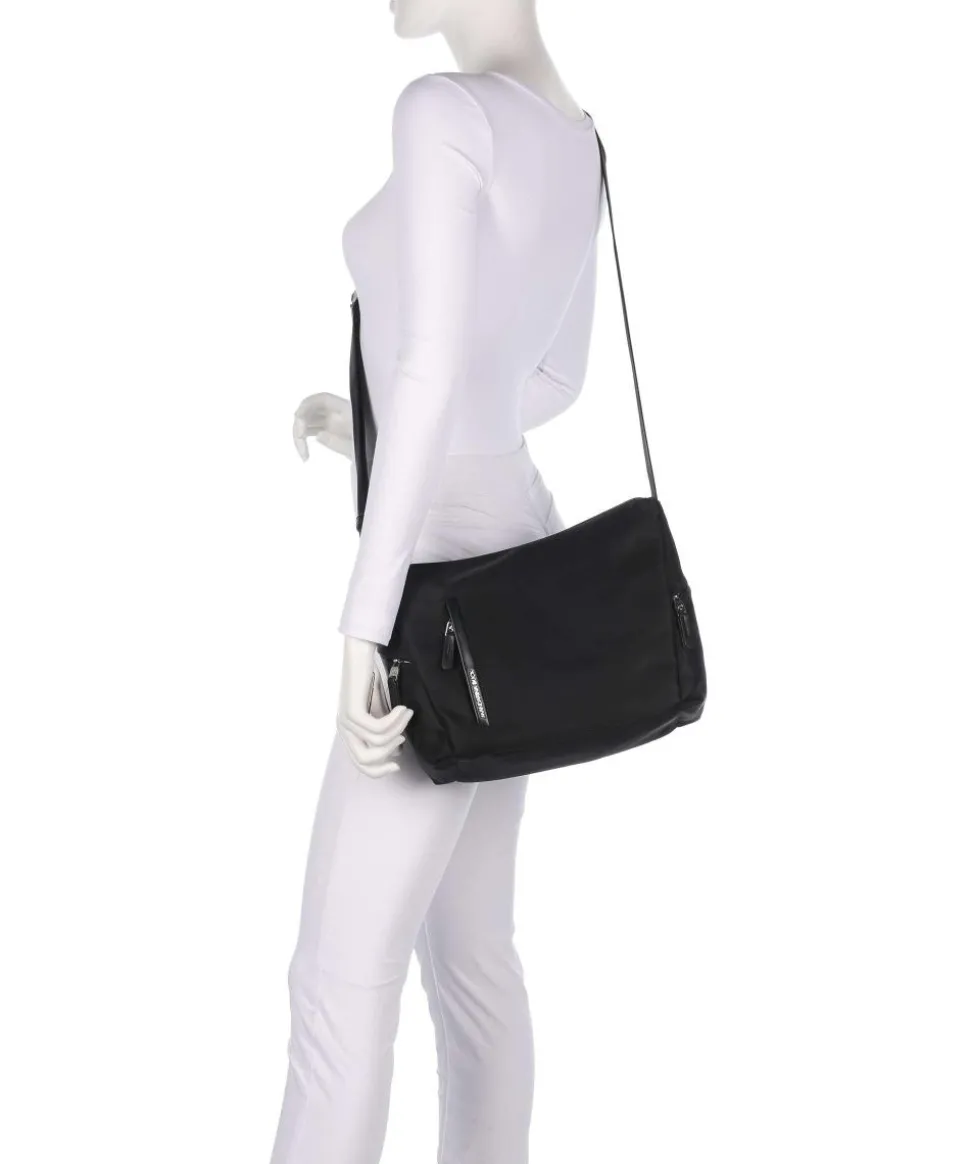 Hunter Umhängetasche Nylon schwarz