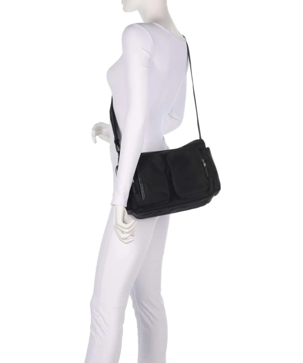 Hunter Umhängetasche Nylon schwarz