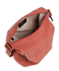 Hunter Velvet Schultertasche Polyester koralle