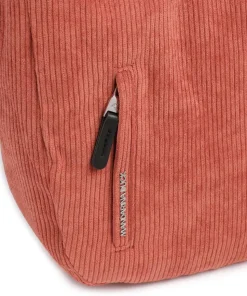 Hunter Velvet Schultertasche Polyester koralle