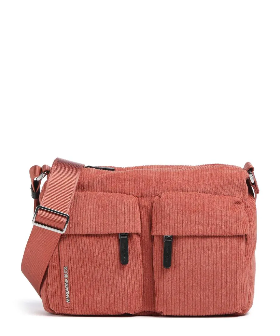 Hunter Velvet Umhängetasche Polyester koralle