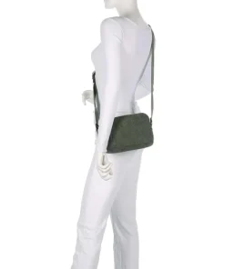 Hunter Velvet Umhängetasche Polyester dunkelgrün