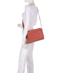 Hunter Velvet Umhängetasche Polyester koralle