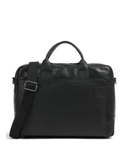 Hyde Aktentasche 15″ genarbtes Leder schwarz