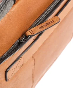 Hyde Park Aktentasche Leder cognac