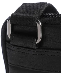 Hyde Umhängetasche Leder schwarz