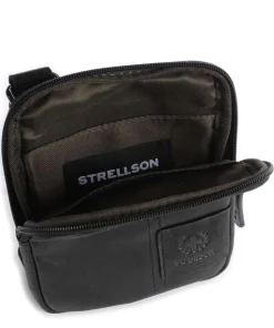 Hyde Umhängetasche Leder schwarz