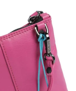 Icon Beyonce Schultertasche fein genarbtes Kalbsleder pink