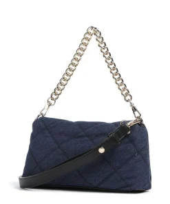 Icon M Schultertasche Baumwolle dunkelblau