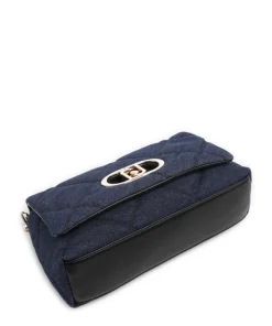 Icon M Schultertasche Baumwolle dunkelblau