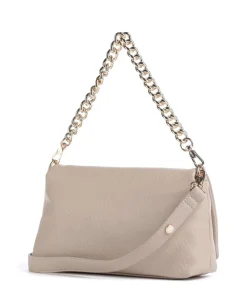 Icon M Schultertasche Lederimitat beige