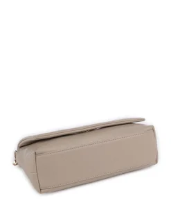 Icon M Schultertasche Lederimitat beige