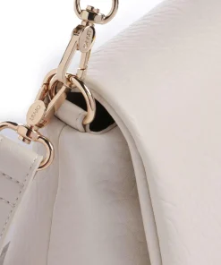Icon M Schultertasche Lederimitat elfenbein