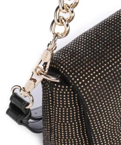 Icon S Schultertasche Polyester schwarz/gold