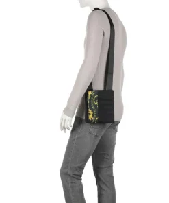 Iconic Logo Umhängetasche Nylon schwarz