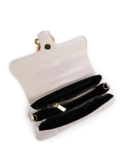 Iconic Snakes Schultertasche Lederimitat creme