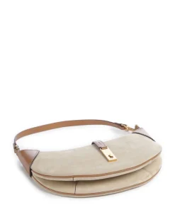 ID Collection Small Schultertasche aufgerautes Rindsleder braun