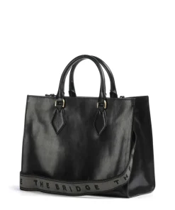 Ida Handtasche fein genarbtes Rindsleder schwarz