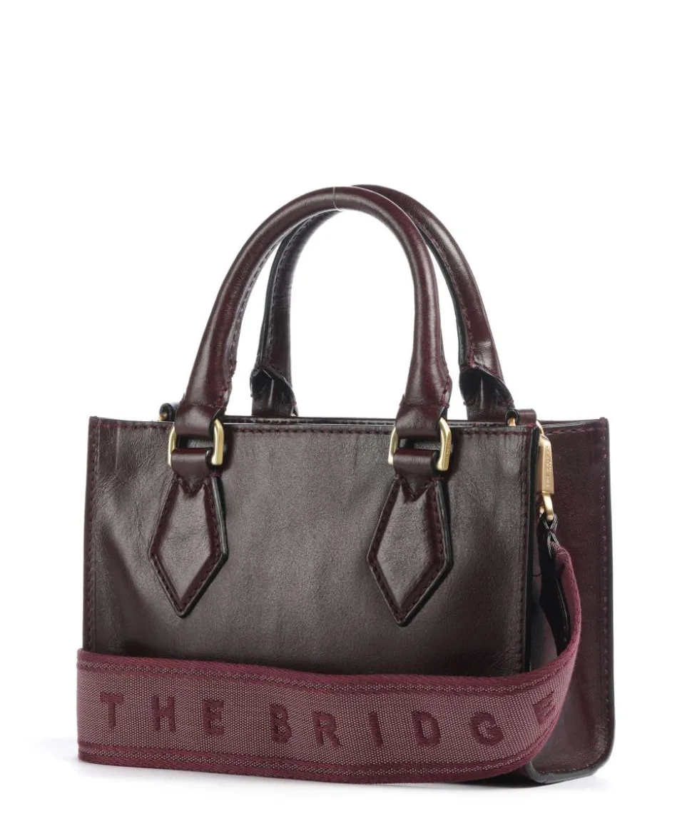 Ida Handtasche fein genarbtes Rindsleder wein