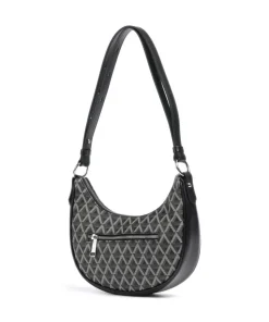 Ikon IT Schultertasche Lederimitat schwarz