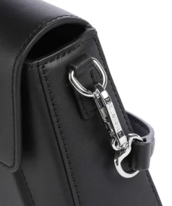 Ikon K Soft Umhängetasche fein genarbtes Rindsleder schwarz