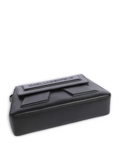 Ikon K Umhängetasche fein genarbtes Rindsleder schwarz