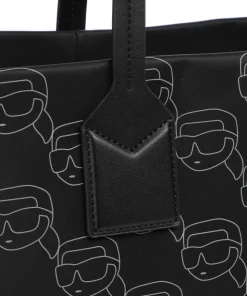 Ikon Medium Shopper recyceltes Polyamid, recyceltes Polyurethane schwarz